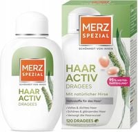 MERZ SPEZIAL SPECIAL HAAR ACTIV MOCNE WŁOSY DRAŻETKI 120 SZTUK