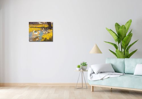 Obraz 50x40cm Wschodnia Akwarela na Arena.pl