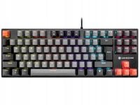 Klawiatura przewodowa TRACER mechaniczna Tracer Gamezone Strike 87 Czarny