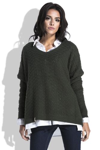 Sweter F449 Oliwka UNI na Arena.pl