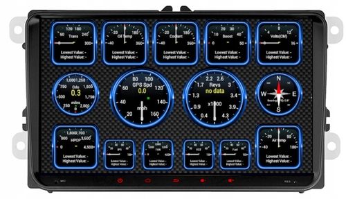 RADIO NAWIGACJA GPS ANDROID VW GOLF V VI 2003-2012 USB WIFI CARPLAY 2/64GB na Arena.pl