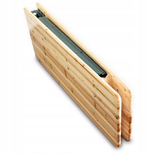 zestaw biesiadny 220cm drewniany skladany stol i ławki Komplet Piwny Barowy na Arena.pl