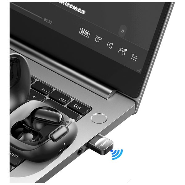 adapter usb bluetooth usams zb321 5.1    czarny zdjęcie 4
