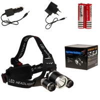 MOCNA LATARKA CZOŁOWA LED ZOOM CREE XM-L CZOŁÓWKA