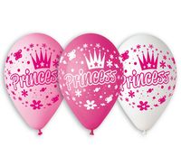 balony 5szt księżniczki 12''  gb/pg32