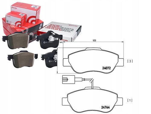 KLOCKI HAM FIAT 500 BREMBO na Arena.pl