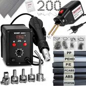 SPAWARKA do PLASTIKU ZSZYWARKA 6x PLASTIK 5x DYSZA 2x SIATKA 858D II