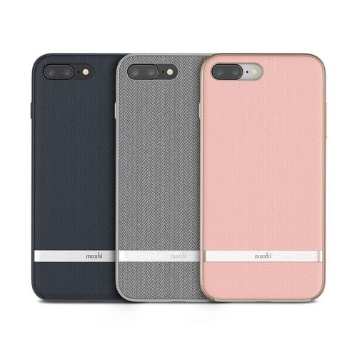 Moshi Vesta - Etui iPhone 8 Plus / 7 Plus (Herringbone Gray) na Arena.pl