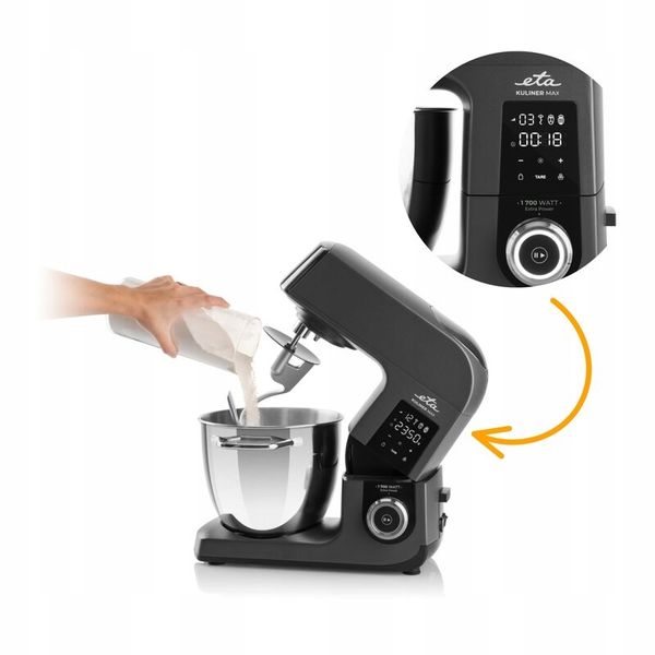 Robot kuchenny MIKSER PLANETARNY ETA Kuliner II MAX 1700W misa 6,7L BLENDER zdjęcie 12