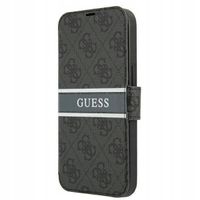 2 x ETUI SILIKONOWE GUESS 4G STRIPE SZARE DO IPHONE 13 MINI 5,4"