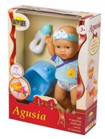 Lalka Agusia pije i siusia 30cm mówi mam i tata