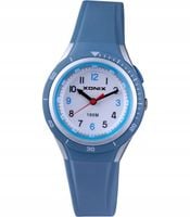 Dziecięcy ZEGAREK XONIX ANALOGOWY Nauka Godzin Podświetlana Tarcza