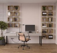 Zestaw 4 półek TUTTI dąb artisan