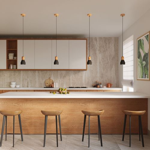 Lampa wisząca QUBIC czarna na Arena.pl