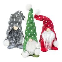 Skrzat krasnale świąteczne zestaw 3szt