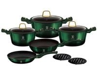 GARNKI TYTANOWE BERLINGER HAUS 10 elem. BH-6065 EMERALD