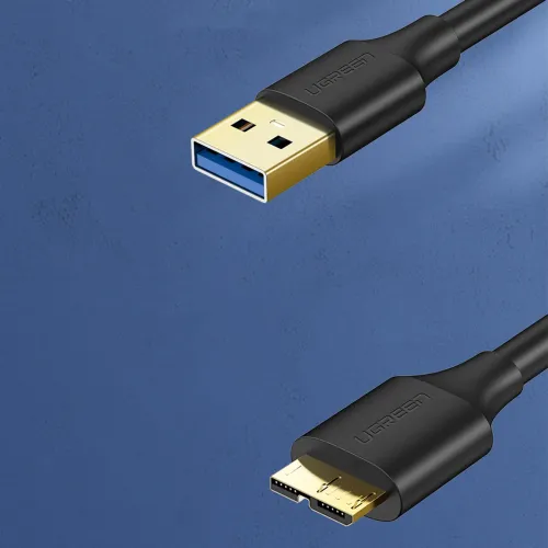 kabel ugreen us130 10843 usb-a 3.0 - micro usb-b 2m - czarny na Arena.pl