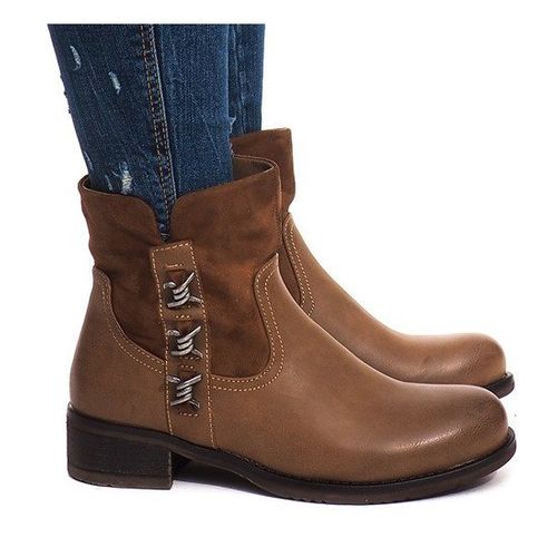 Ocieplane Botki 4417 Camel r.40 na Arena.pl