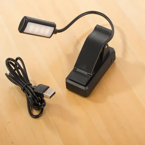 Lampka do czytania książek usb lampka nocna z klipsem zdrowa dla oczu na Arena.pl