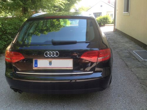 Audi A4 B8 Avant Kombi - LISTWA CHROM chromowana na KLAPE bagażnik Tylna na Arena.pl