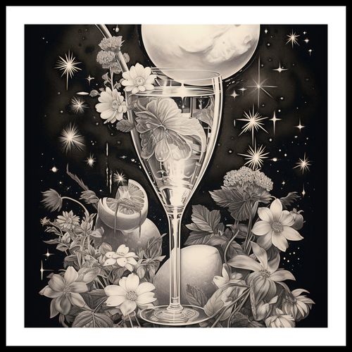 Plakat 50x50cm Kosmiczny Eliksir na Arena.pl