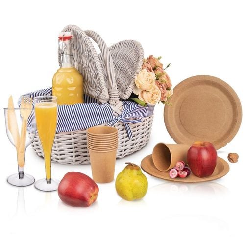 Kosz piknikowy wiklinowy na Arena.pl