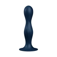 satisfyer double ball-r - model z obciążeniem, silikon, czarny