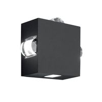 Kinkiet elewacyjny AGNER-4W Elstead LED 60W 3000K kostka grafit