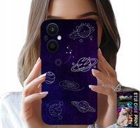 ETUI DO OPPO RENO8 LITE 5G - KOSMOS PLANETY GWIAZDY GALAKTYKA WZORY
