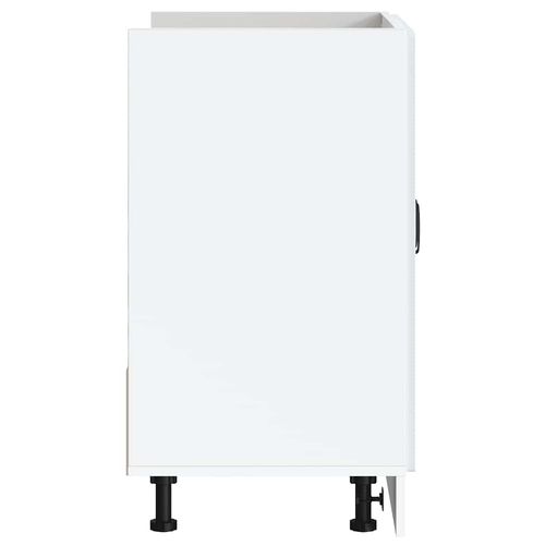 Szafka pod zlewozmywak „Lucca” z białego drewna klejonego na Arena.pl