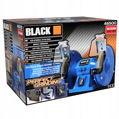 SZLIFIERKA STOŁOWA 2xKAMIEŃ 150MM BLACK na Arena.pl