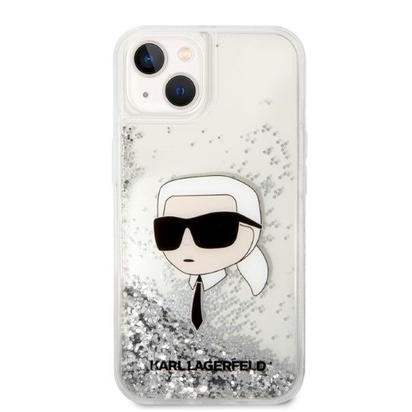 Etui Karl Lagerfeld do iPhone 15 Plus, iPhone 14 Plus, Srebrny zdjęcie 3
