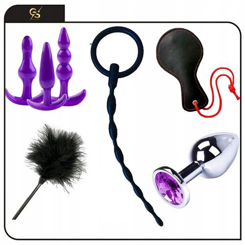 MEGA DUŻY XXL ZESTAW BDSM 28el KAJDANKI KNEBEL KORRKI NAKŁADKA WIBRATOR PAR na Arena.pl