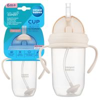 Canpol Kubek niekapek z rurką i odważnikiem 270 ml