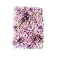 Kwiatowa Ściana Panel Tło Fiolety 60Cmx40Cm Wk04