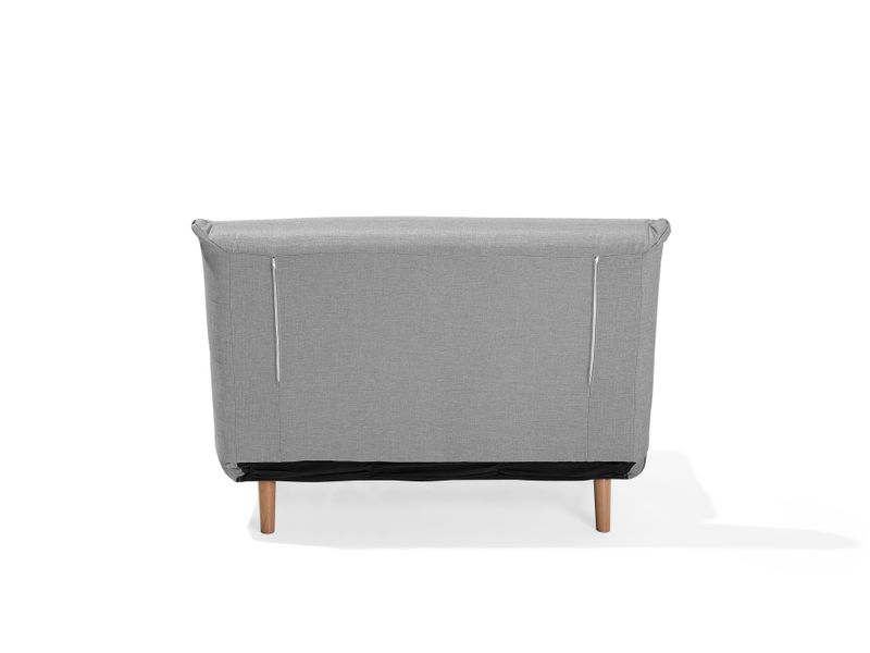 Sofa rozkładana jasnoszara SETTEN zdjęcie 5