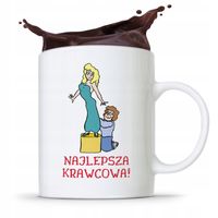 Kubek Prezent Krawcowej Krawca Najlepsza Krawcowa Z Nadrukiem Ze Zdjęciem