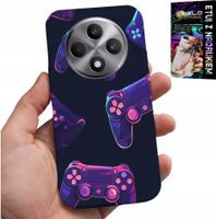 ETUI DO OPPO RENO12 F / 12FS 5G - CASE DLA GRACZA, WZORY Z GIER + SZKŁO