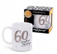 kubek ceramiczny Premium Urodziny 60 Q 822