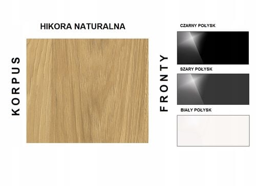 KOMODA INDUSTRIALNA LOFT 80 1D DĄB HIKORA EGGER na Arena.pl