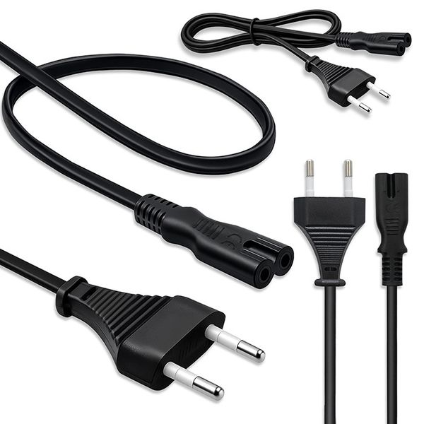 Qoltec kabel zasilający C7 (ósemka) 1m zdjęcie 9