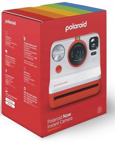Aparat POLAROID Now Czerwony na Arena.pl