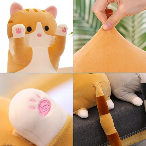 Pluszak Maskotka Dlugi Kot Pluszaki Duzy Xxl 90cm - Idealny Prezent na Arena.pl