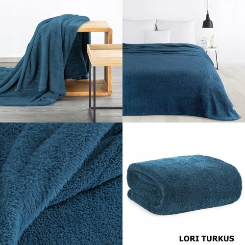 Komplet narzut na kanapę + fotele gruby ciepły koc mikrofibra 3D kolory HIT na Arena.pl