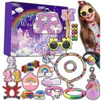 KALENDARZ ADWENTOWY Z OZDOBAMI DO WŁOSÓW DZIEWCZYNEK ZABAWKA OZDOBY PREZENT