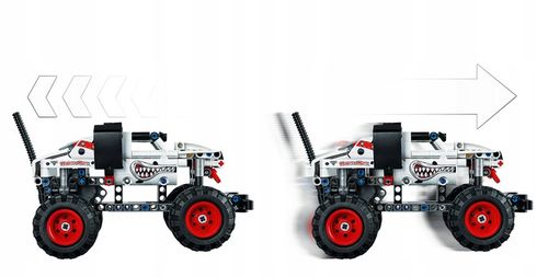 LEGO 42150 Technic Monster Jam Monster M Dalmatian na Arena.pl
