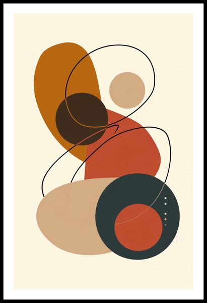 Plakat 53x81cm Geometria Harmonii zdjęcie 3