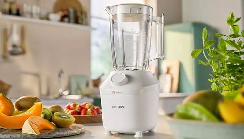 BLENDER KIELICHOWY PHILIPS HR2041/00 450W 1,9l KRUSZENIE LODU BIAŁY na Arena.pl