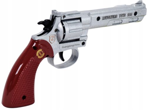 PISTOLET NA SPŁONKĘ KAPISZONY GRATIS 10x720szt METALOWY REWOLWER DLA DZIECI na Arena.pl