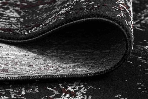 RUG/LU/LEAN/ORNAMENT/ANTHRACITE+RED/80x150 na Arena.pl